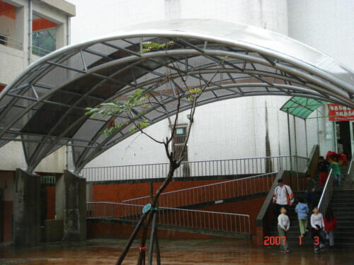 基隆市信義國小藝術造景